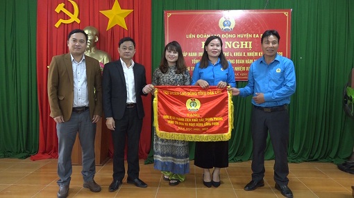 Liên đoàn lao động huyện tổng kết công tác năm 2023